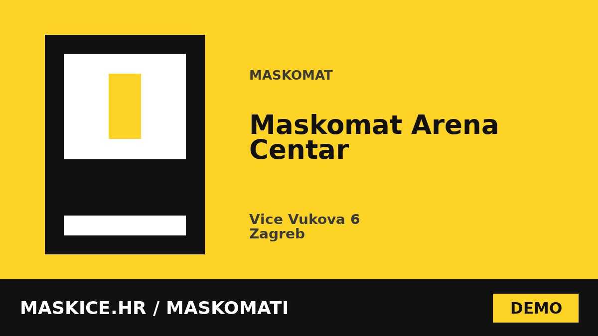 Maskomat Arena Centar