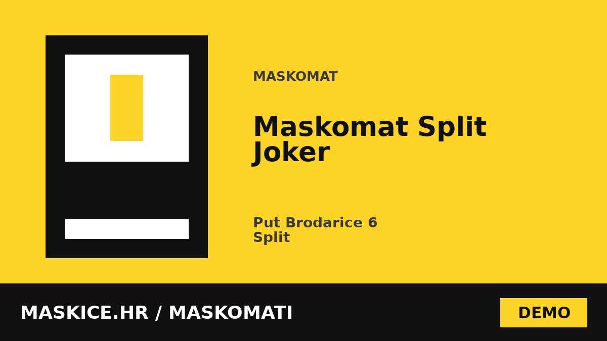 Maskomat Split Joker