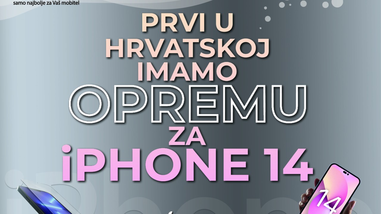 APPLE POMIČE GRANICE: Prvi u Hrvatskoj imamo maskice za novu XIV seriju mobitela