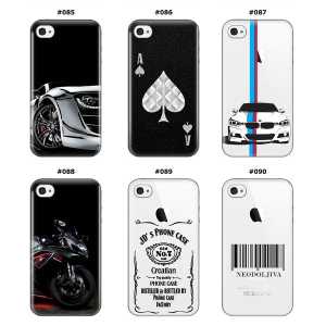 Silikonska Maskica za iPhone 4 / 4s - Šareni motivi