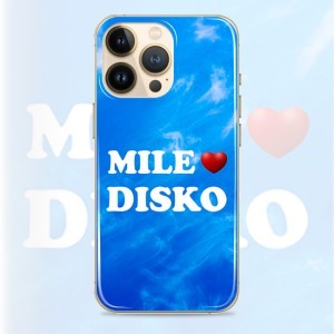 Silikonska Maskica - "Mile voli disko" - F16