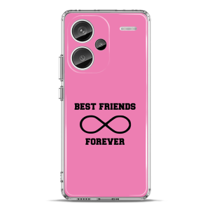 Silikonska Maskica za Redmi Note 13 Pro Plus - BFF Forever - roza