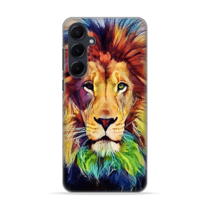 Silikonska Maskica za Samsung Galaxy A55 - King of the Jungle