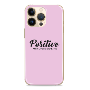 Silikonska Maskica za mobitel - "Stay Positive" - S23