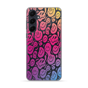 Silikonska Maskica za Samsung Galaxy A16 - Colorful Smiley