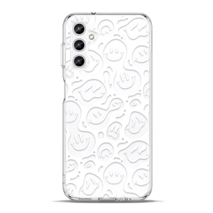 Silikonska Maskica za Galaxy A25 - White Smiley