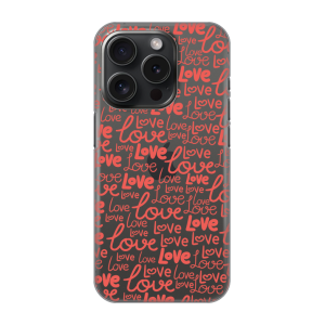 Silikonska Maskica za iPhone 16 Pro Max - A lot of love