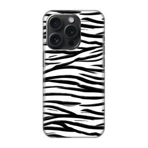 Silikonska Maskica za iPhone 16 Pro Max - Zebra