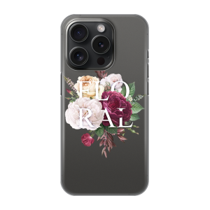 Silikonska Maskica za iPhone 16 Pro - Floral