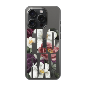 Silikonska Maskica za iPhone 16 Pro - Floral 3