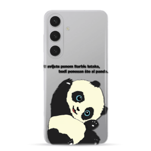 Silikonska Maskica za Galaxy S24 - Panda