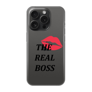 Silikonska Maskica za iPhone 16 Pro Max - The Real Boss