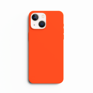 iPhone 14 - Mekana Silikonska Maskica - Narančasta