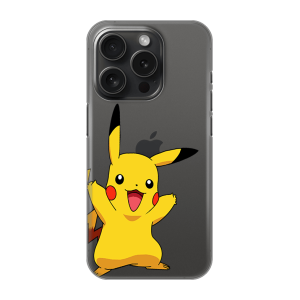 Silikonska Maskica za iPhone 16 Pro Max - Pika Cartoon