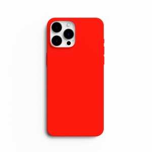 iPhone 14 Pro - Mekana Silikonska Maskica - Crvena
