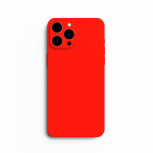 Silikonska Maskica za iPhone 14 Pro Max - Crvena
