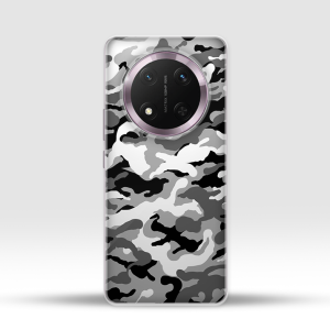 Silikonska Maskica za Honor Magic 7 Lite - Camouflage - siva