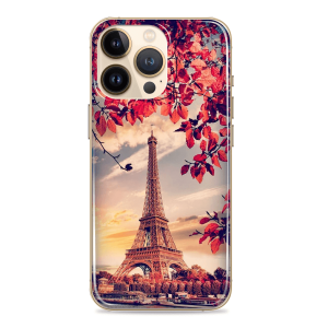 Silikonska maskica za mobitel - "City of Love 2" - 130