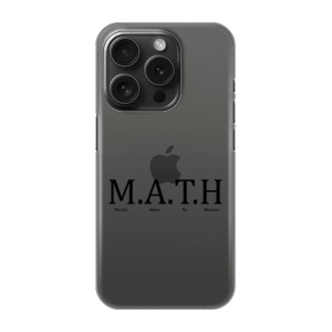 Silikonska Maskica za iPhone 16 Pro Max - Math