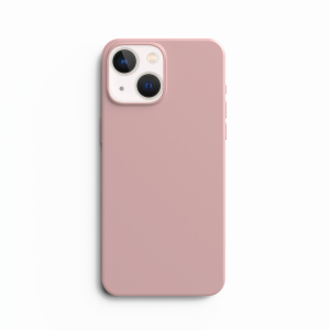iPhone 14 - Mekana Silikonska Maskica - Puder roza