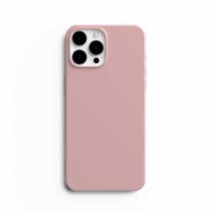iPhone 12 Pro Max - Mekana Silikonska Maskica - Puder roza