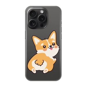 Silikonska Maskica za iPhone 16 Pro - Corgi