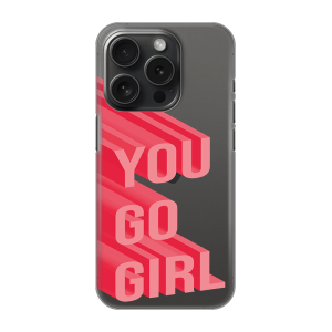 Silikonska Maskica za iPhone 16 Pro Max - You Go Girl