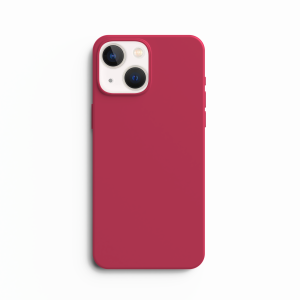 iPhone 14 - Mekana Silikonska Maskica - Tamno roza