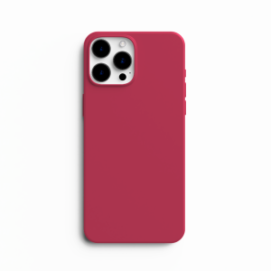 iPhone 14 Pro - Mekana Silikonska Maskica - Tamno roza