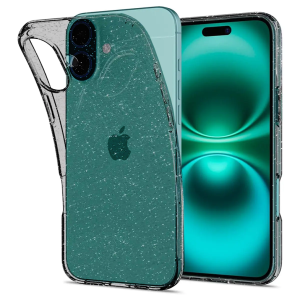 Smokey Silikonska Glitter Maskica za iPhone 16