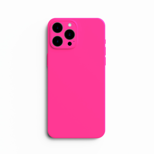 Silikonska Maskica za iPhone 14 Pro - Tamno roza