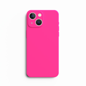 iPhone 13 mini - Silikonska Maskica - Tamno roza
