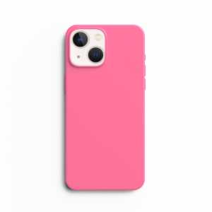 iPhone 15 Plus - Silikonska Maskica - Svijetlo roza