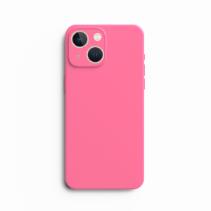 iPhone 14 Plus - Silikonska Maskica - Svijetlo roza