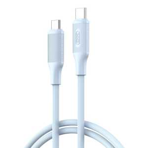 XO Type-C na Type-C data kabel - 60W - 100cm - plavi