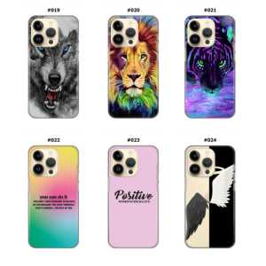 Silikonska Maskica za iPhone 15 - Šareni motivi