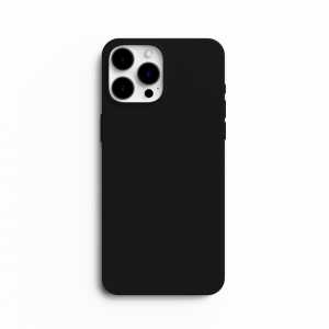 iPhone 15 Pro Max - Silikonska Maskica - Crna
