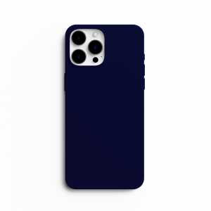 iPhone 14 Pro Max - Mekana Silikonska Maskica - Tamno plava