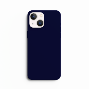 iPhone 14 - Mekana Silikonska Maskica - Tamno plava