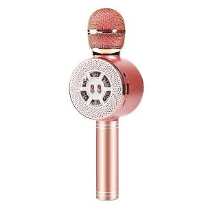 Karaoke mikrofon sa zvučnikom - Rose Gold