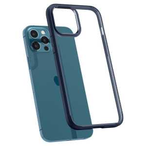 Spigen Ultra Hybrid Maskica za iPhone 12 Pro Max - Navy Blue