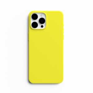 iPhone 14 Pro - Mekana Silikonska Maskica - Žuta