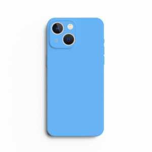 iPhone 12 - Silikonska Maskica - Svijetlo plava
