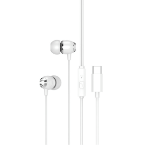 XO žičane slušalice sa Type-C priključkom - bijele
