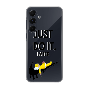 Silikonska Maskica za Samsung Galaxy A05s - Just Do It (Later)