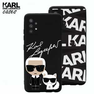 Crna Karl Lagerfeld Silikonska Maskica za Galaxy A32 4G - više motiva