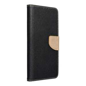 Fancy Wallet Maskica za Samsung Galaxy A36 - Crno-zlatna