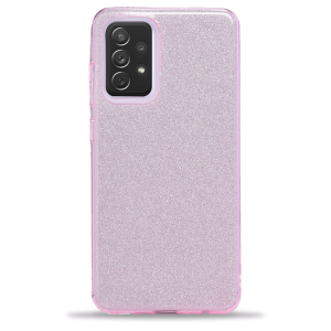 Galaxy A52 / A52 (5G) / A52s - 3u1 Maskica sa Šljokicama - roza