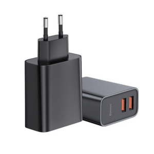 Baseus QC 3.0 Dual USB adapter - 30W - 5A