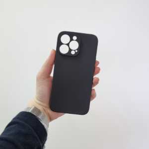 Crna silikonska maskica za Galaxy Note 10 Plus